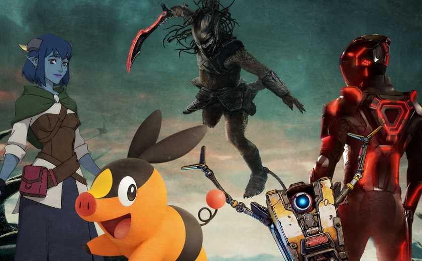 A mashup of Predator, Tron, Pokemon, Claptrap, and Might Fien